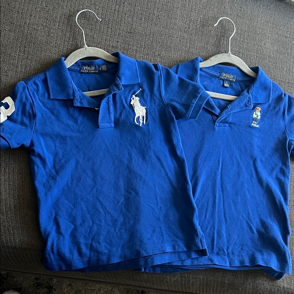 Polo by Ralph Lauren Kids Royal Blue Polo Set